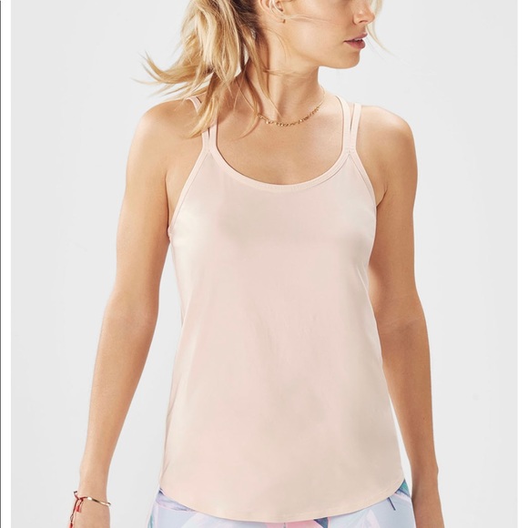 Fabletics Rylie Tank In Apricot NIB - Picture 1 of 3